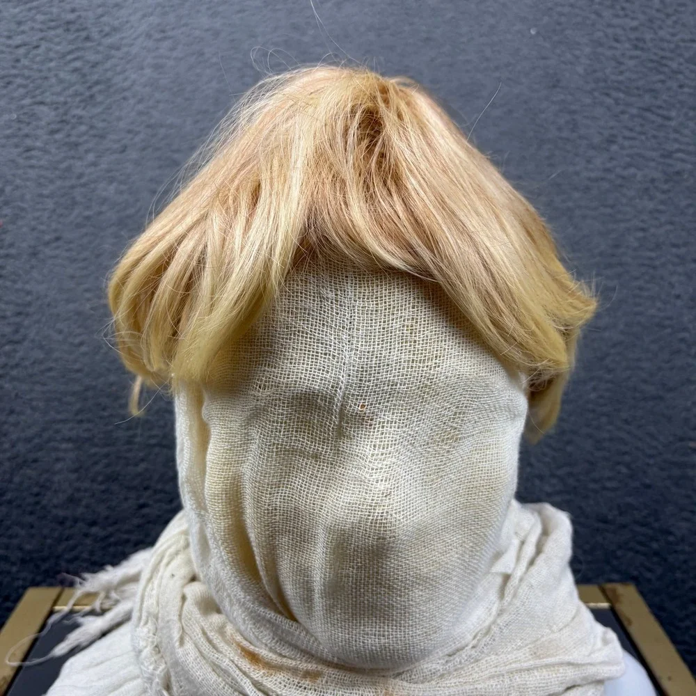 Kovi Golden Blonde Short Layered Pixie Cut Synthetic Wig Size 21.5-22.5 Average‎